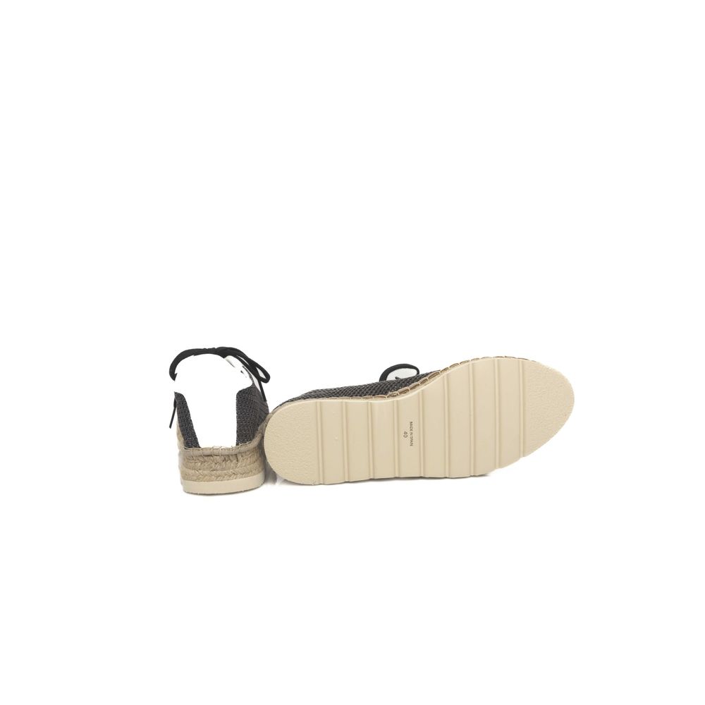 Cerruti 1881 Black Calfskin Men Sneaker
