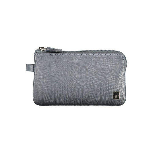 Sergio Tacchini Blue Leather Wallet Sergio Tacchini