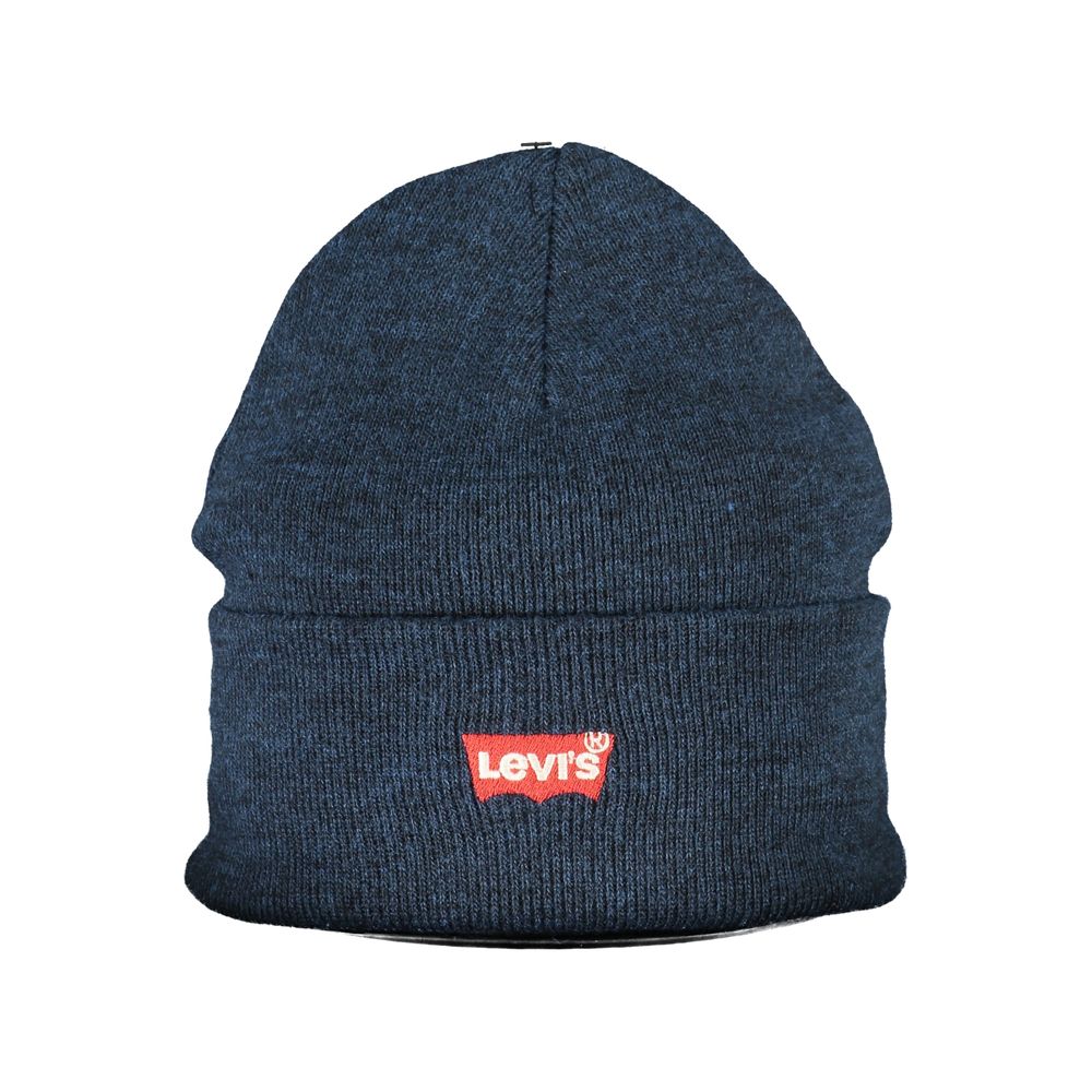 Levi's Blue Acrylic Hats & Cap Levi's