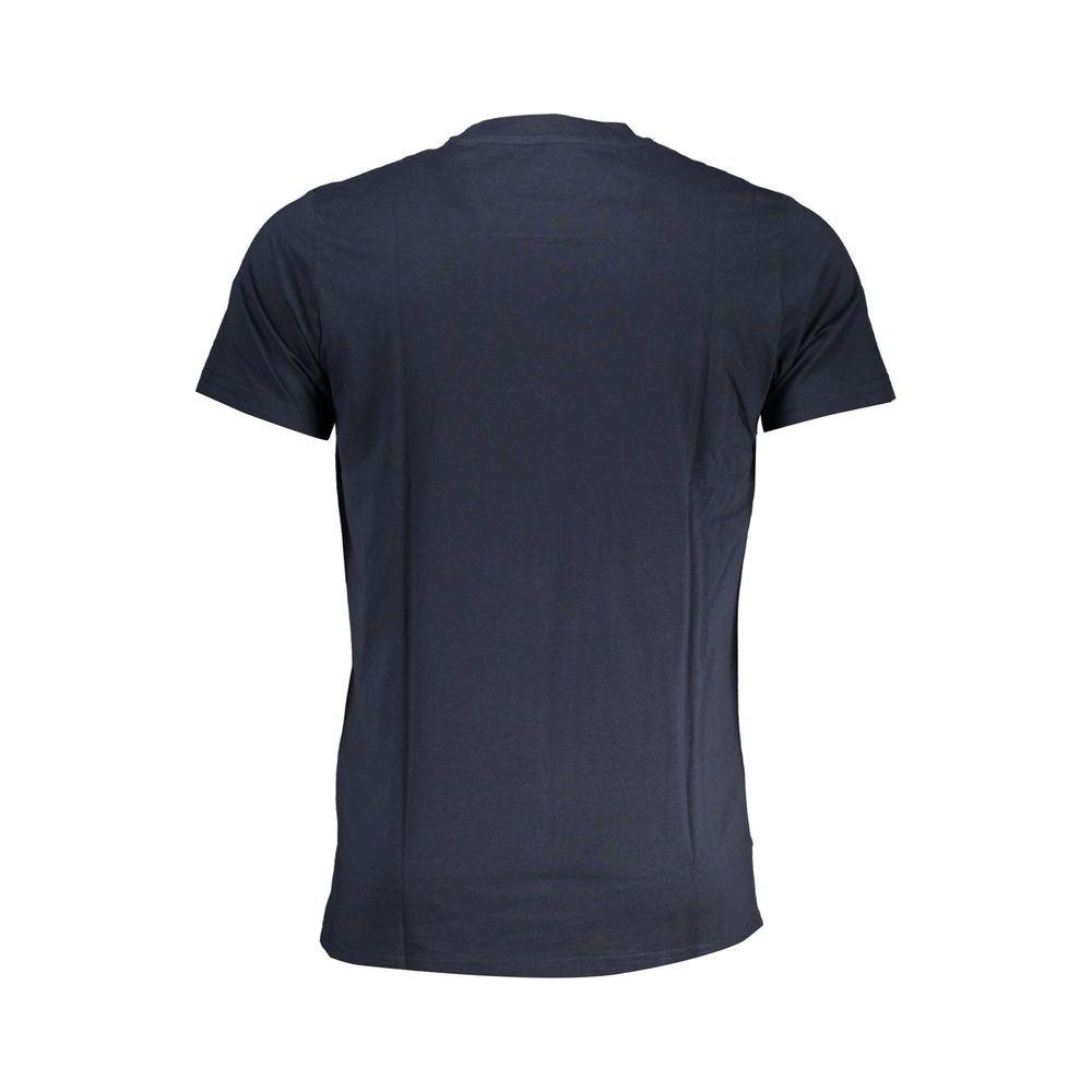 Cavalli Class Blue Cotton T-Shirt Cavalli Class