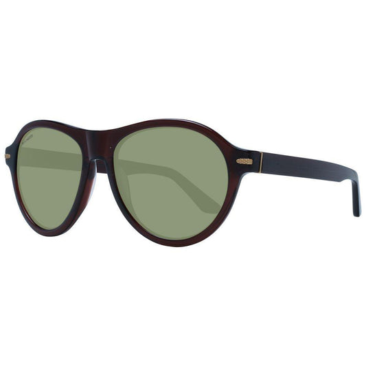 Serengeti Brown Acetate Sunglasses