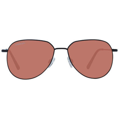 Serengeti Black Metal Sunglasses