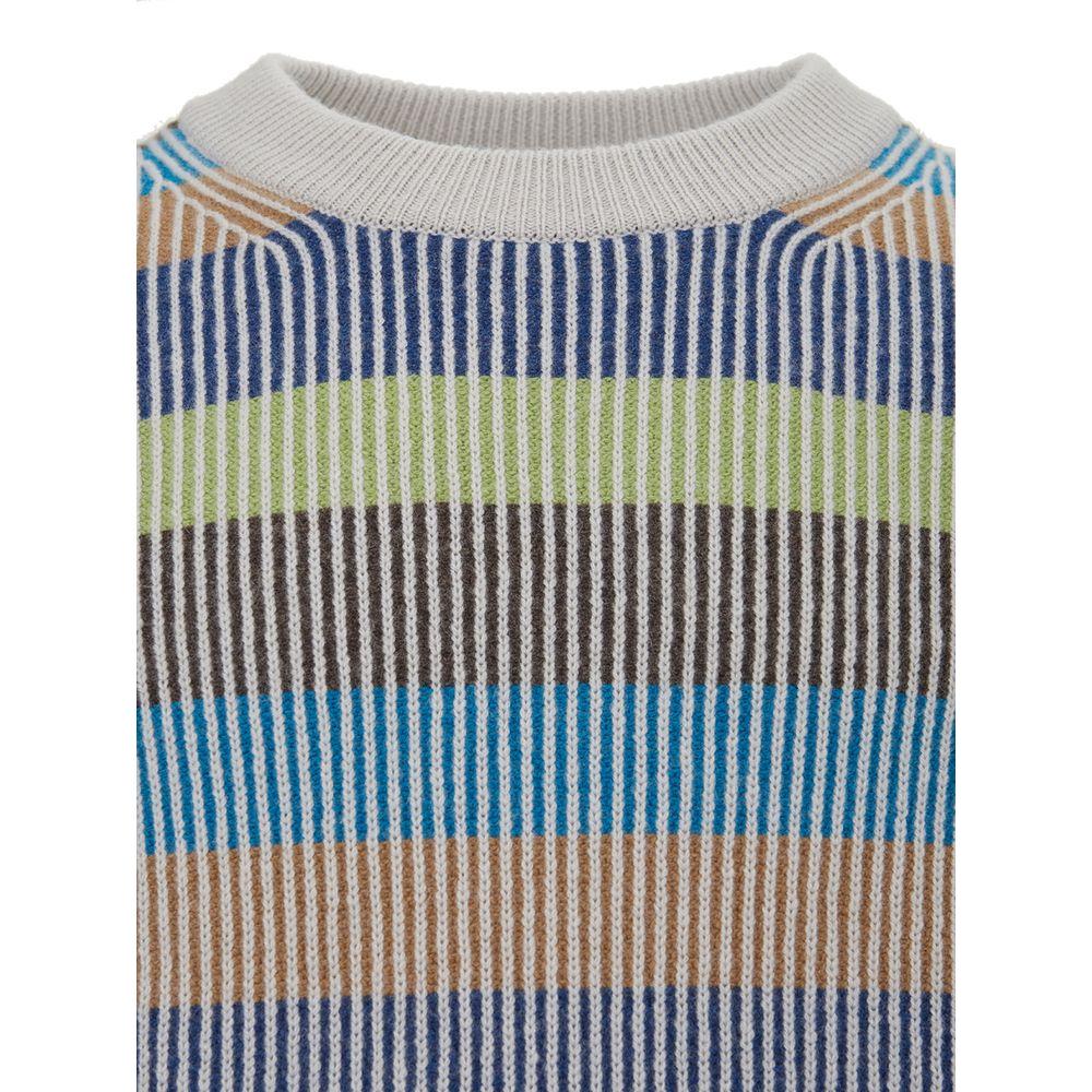 Gran Sasso Elegant Multicolor Cashmere Sweater for Men Gran Sasso