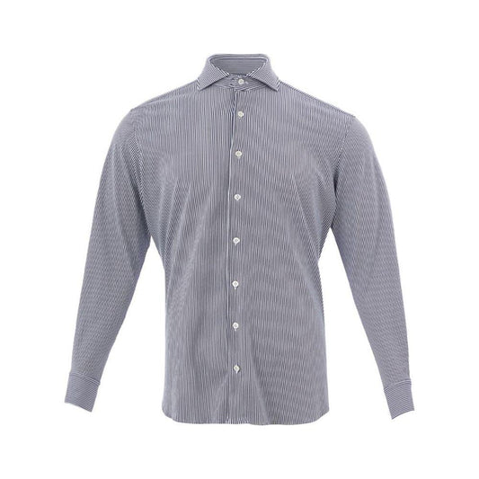 Lardini Elegant Multicolor Cotton Shirt for Men Lardini