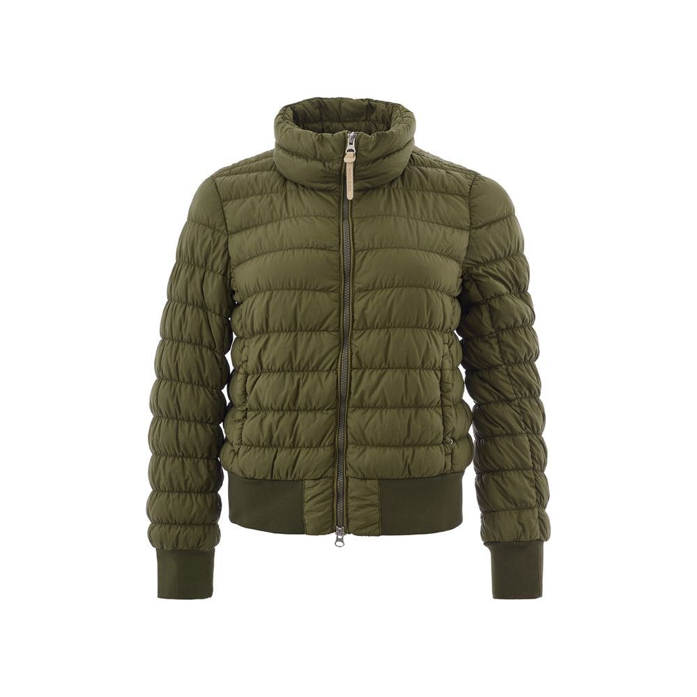 Woolrich Elegant Green Polyamide Jacket Woolrich