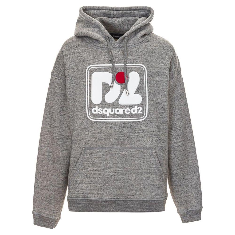 Dsquared² Gray Cotton Sweater Dsquared²