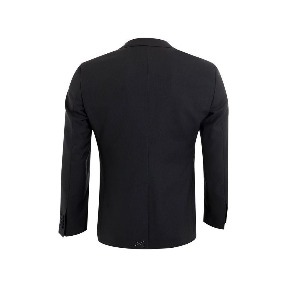 Dolce & Gabbana Elegant Black Wool Men's Suit Dolce & Gabbana