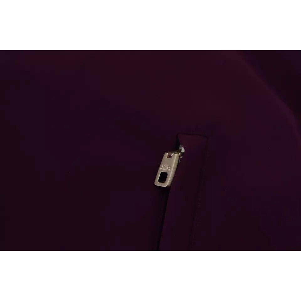 سترة دولتشي آند غابانا متعددة الألوان من الفيسكوز بسحاب كامل