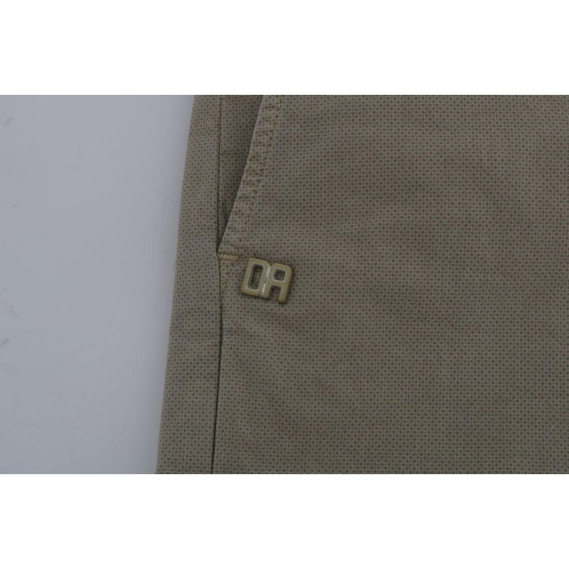 Daniele Alessandrini Beige Cotton Stretch Slim Fit Chinos 1728,2% Elastane (Stretch),67345645728,Beige,Chino Pants - Pants - Clothing,Clothing,Daniele Alessandrini,Jeans & Pants - Men - Clothing,Material: 98% Cotton,Men,Men - Clothing,New with tags,Pants