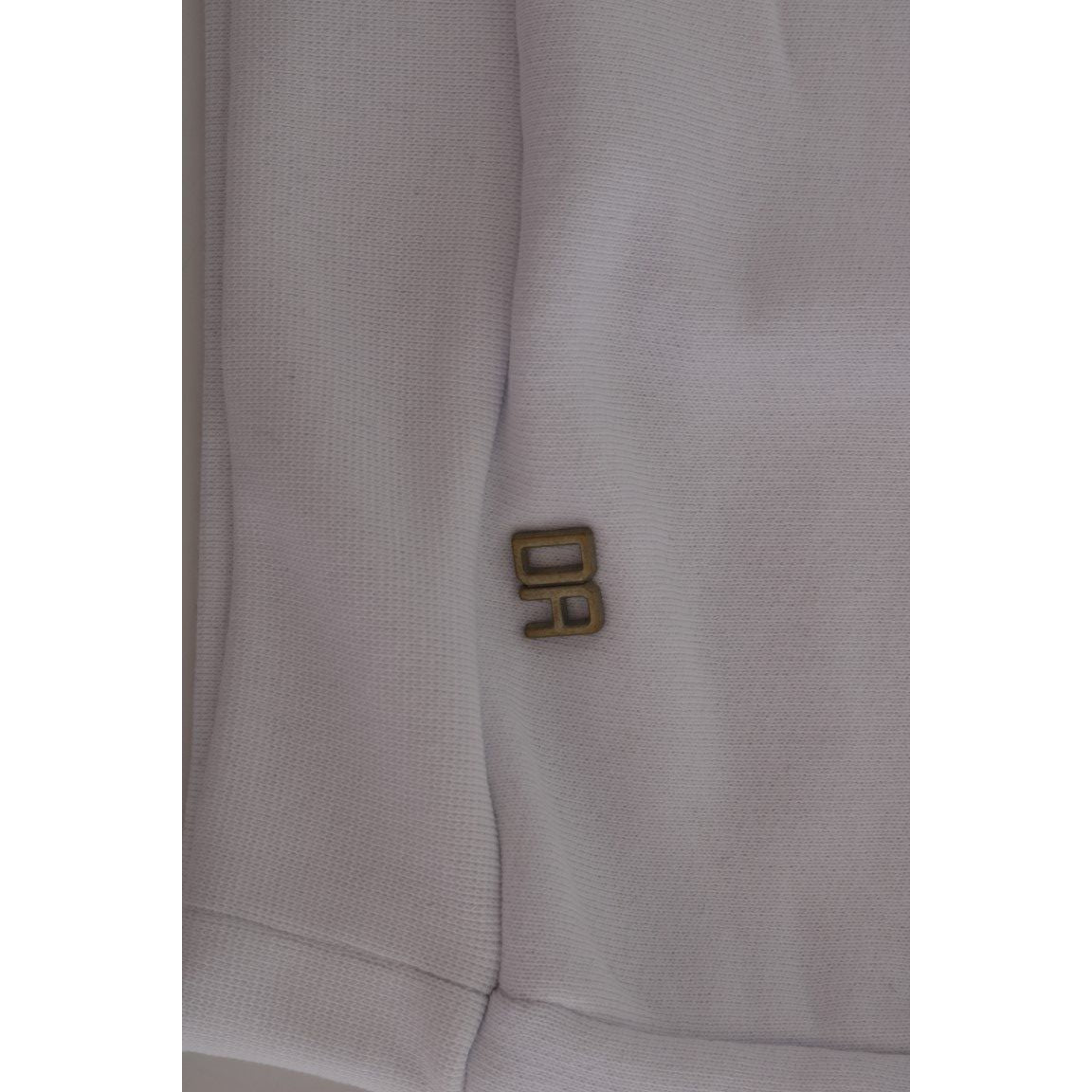 Daniele Alessandrini White Pullover Hodded Cotton Sweater 1728,67345645728,Clothing,Daniele Alessandrini,Hoodies - Sweaters - Clothing,L,Material: 100% Cotton,Men,Men - Clothing,New with tags,Sweaters - Clothing,Sweaters - Men - Clothing,White,XL,XXL