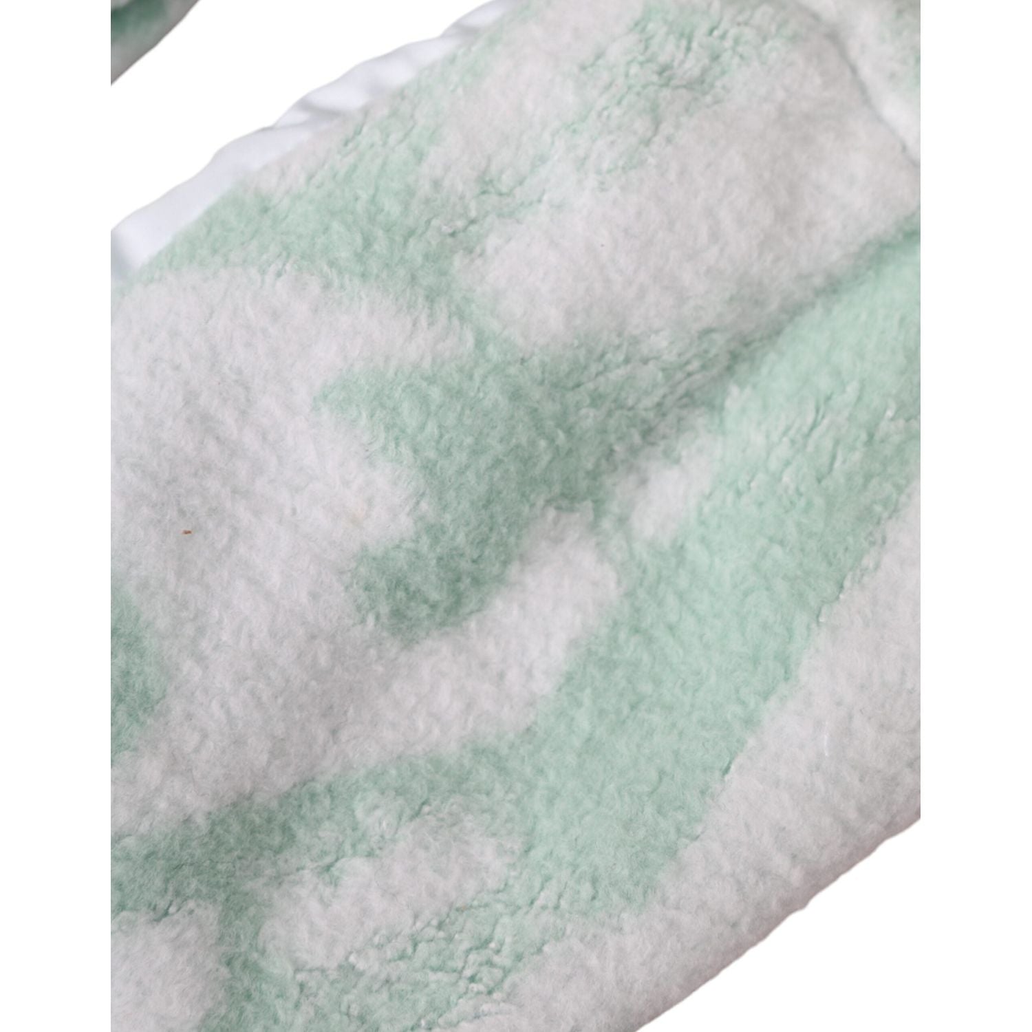 قفازات دولتشي آند غابانا المصنوعة من النايلون والصوف باللون الأبيض بطول المعصم