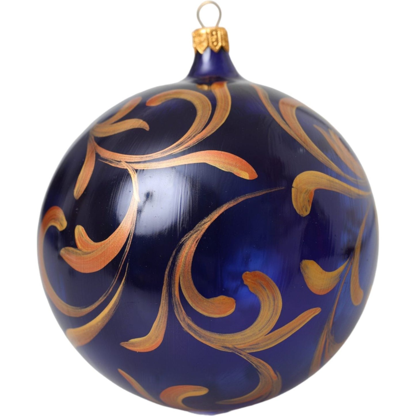 Dolce & Gabbana Multicolor Carretto Print Round Ornament Christmas Ball Dolce & Gabbana