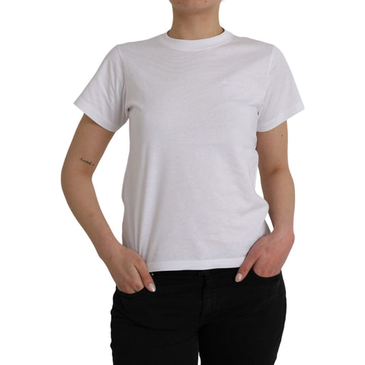 Balenciaga White Cotton Crew Neck Short Sleeves T-shirt 1728,67345645728,Balenciaga,Clothing,Material: 100% Cotton,Preowned / Defect,T-Shirts - Clothing,T-Shirts - T-Shirts - Clothing,Tops & T-Shirts - Women - Clothing,White,Women,Women - Clothing,XS