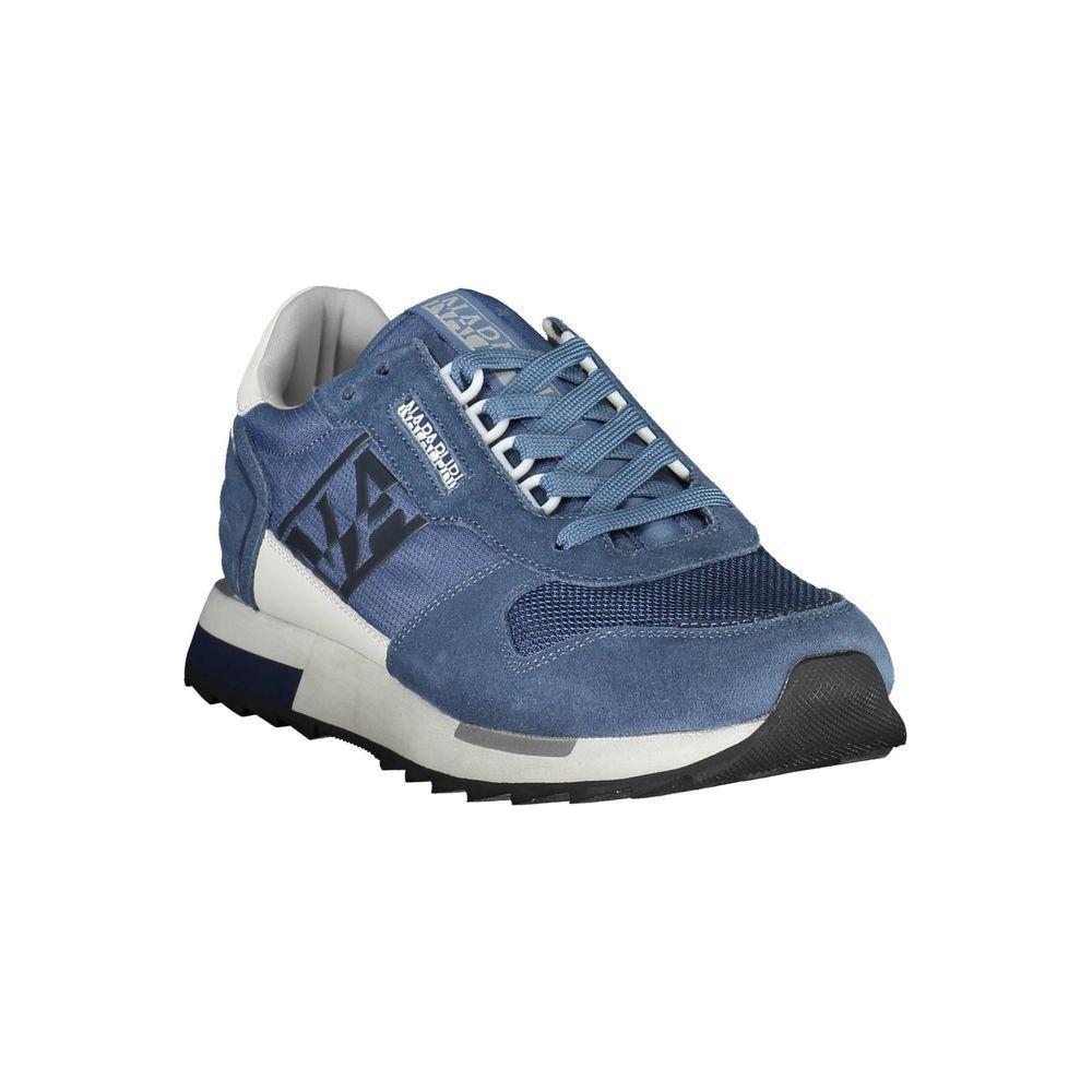 Napapijri Blue Polyester Men Sneaker Napapijri