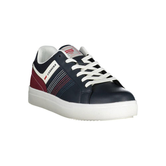 Carrera Blue Eco Leather Men Sneaker Carrera