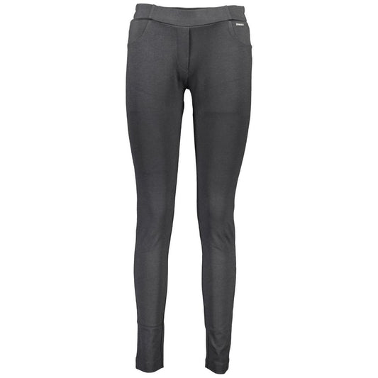 U.S. POLO ASSN. Black Viscose Women Legging U.S. POLO ASSN.