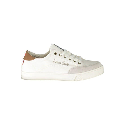 Carrera White Polyester Sneaker Carrera