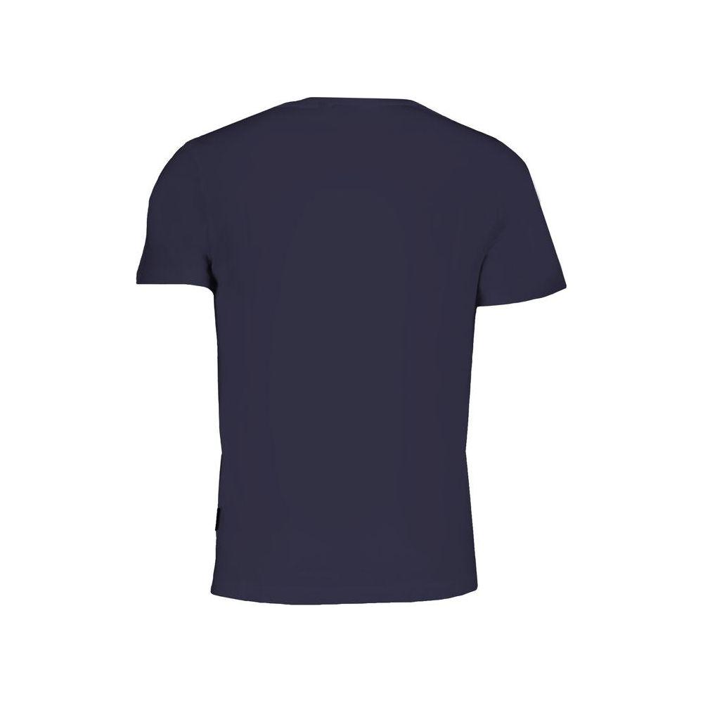 Napapijri Blue Cotton T-Shirt Napapijri