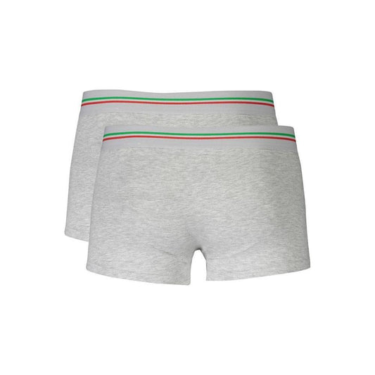 Aeronautica Militare Gray Cotton Underwear Aeronautica Militare