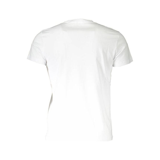 Diesel White Cotton Men T-Shirt Diesel