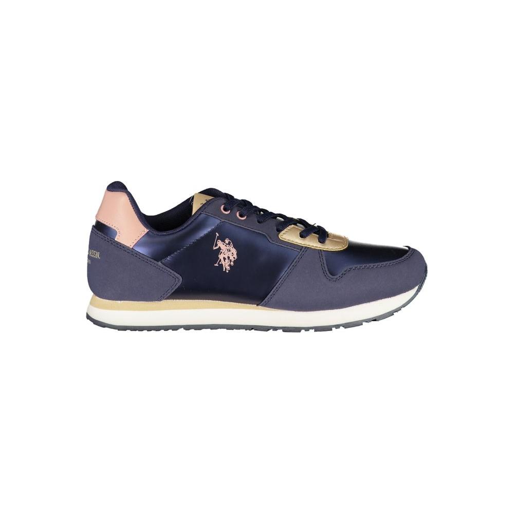 U.S. POLO ASSN. Blue Polyester Sneaker U.S. POLO ASSN.