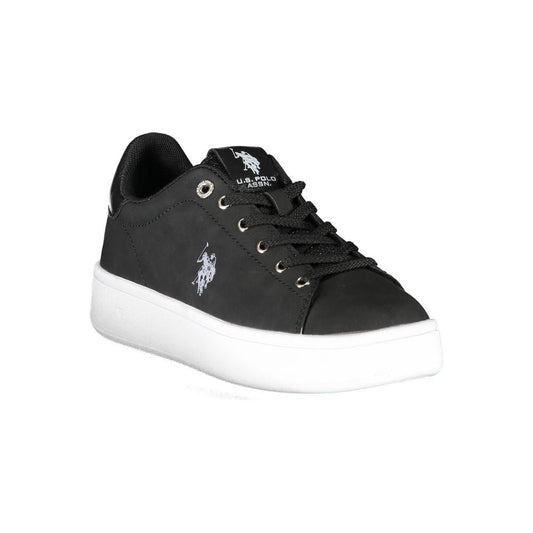 U.S. POLO ASSN. Black Polyester Women Sneaker U.S. POLO ASSN.