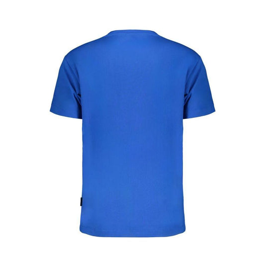 Napapijri Blue Cotton T-Shirt Napapijri