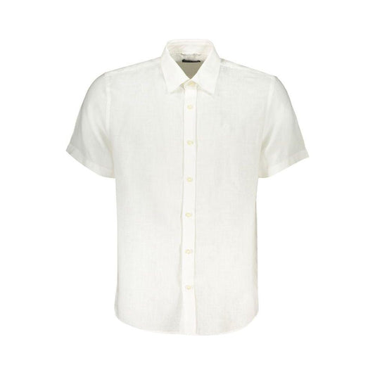 North Sails White Linen Shirt North Sails