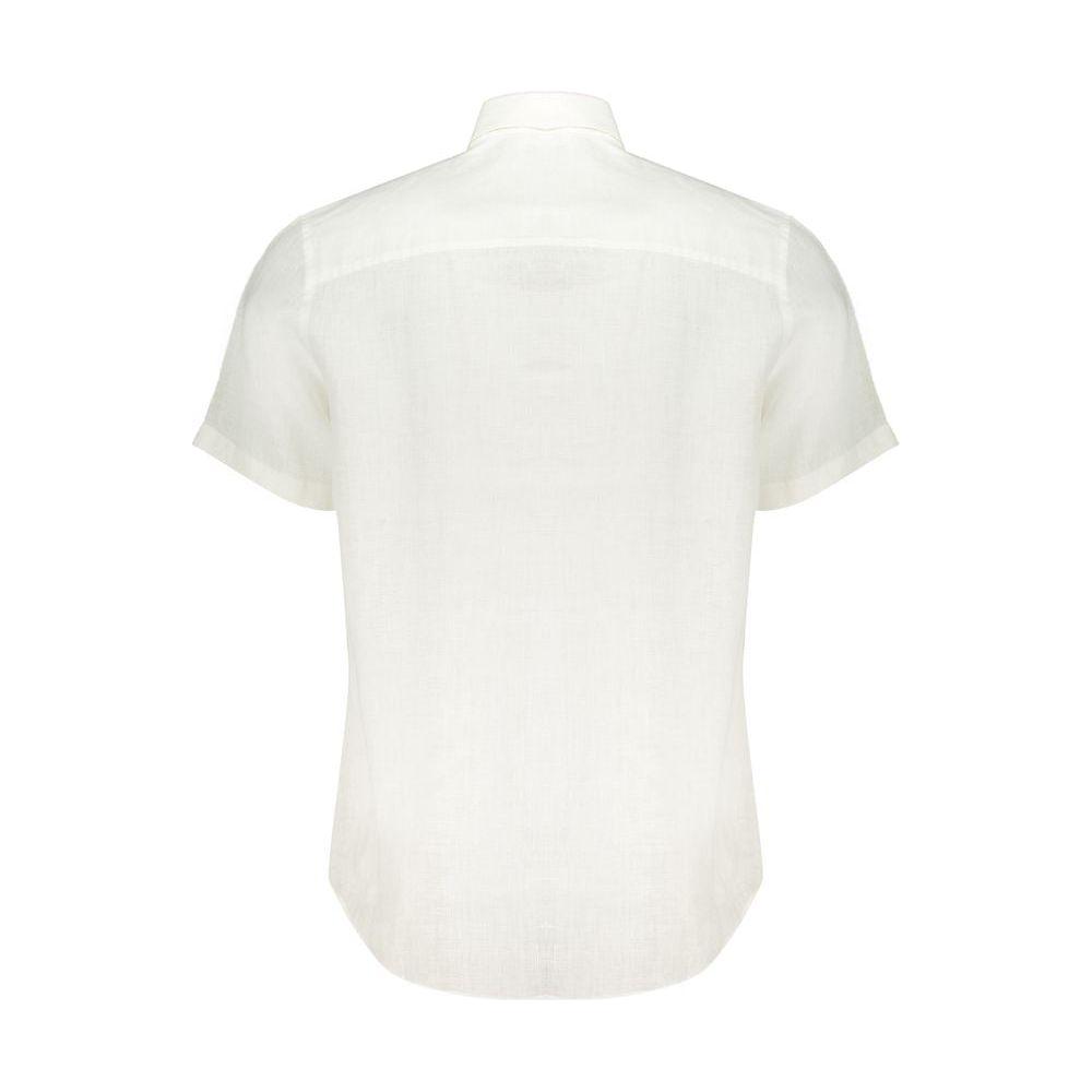 North Sails White Linen Shirt North Sails