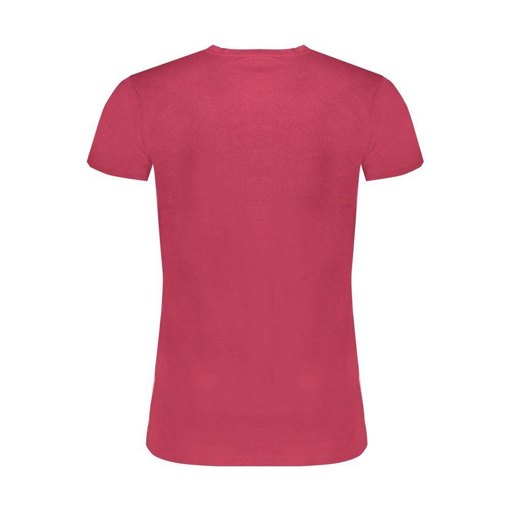 Gaudi Red Cotton T-Shirt Gaudi