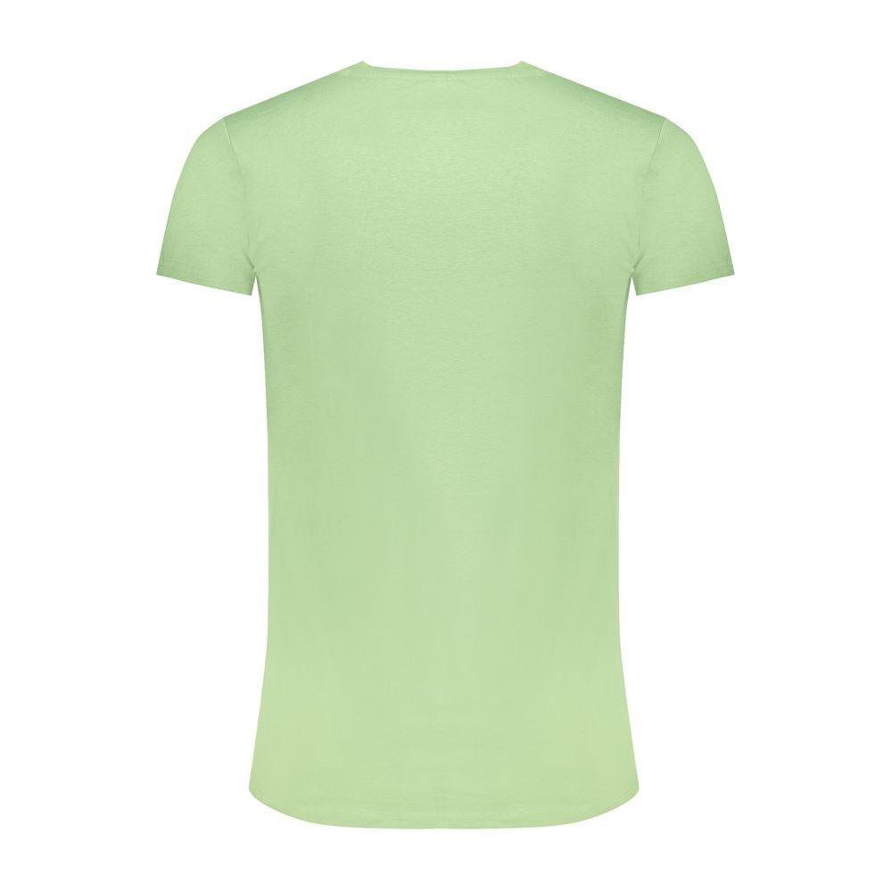 Gaudi Green Cotton T-Shirt Gaudi