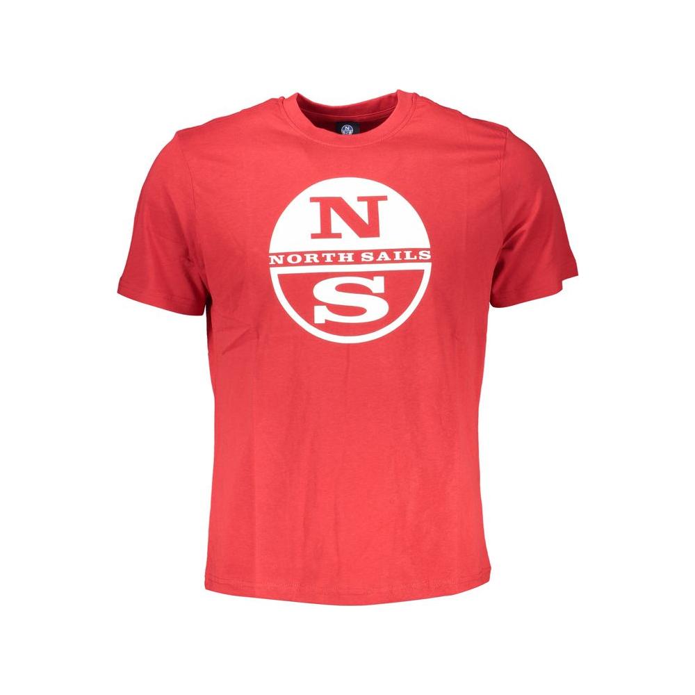 North Sails Red Cotton T-Shirt