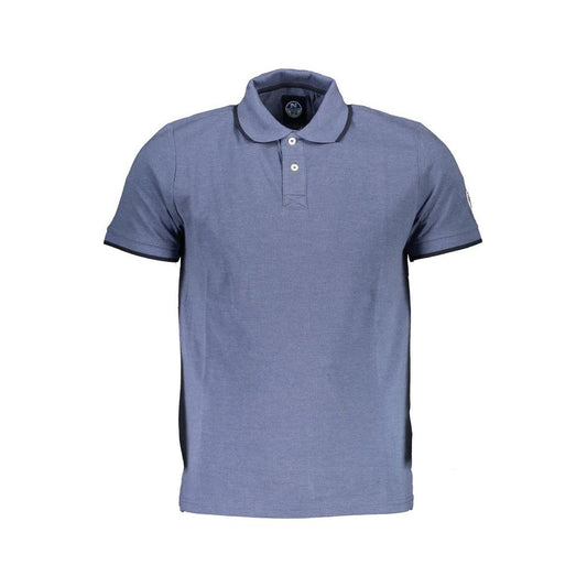 North Sails Blue Cotton Mens Polo Shirt North Sails