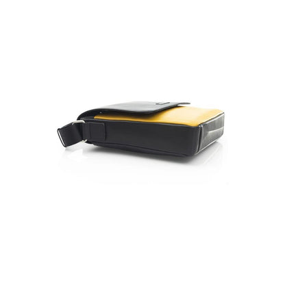 Cerruti 1881 Yellow Leather Women Crossbody