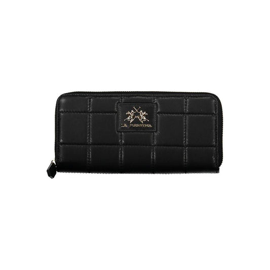 La Martina Black Polyethylene Women Handbag La Martina