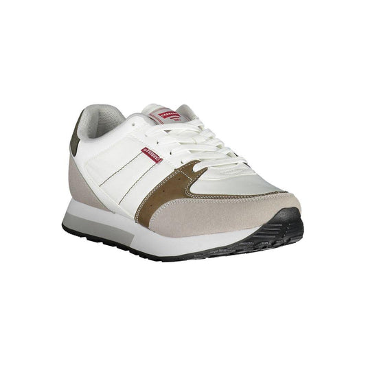 Carrera White Eco Leather Men Sneaker Carrera