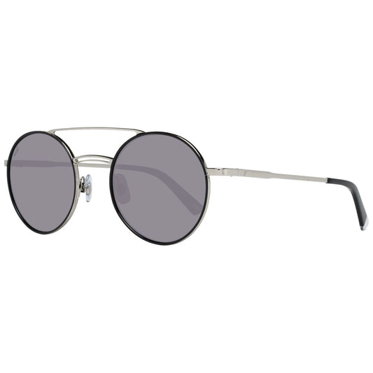 Web Silver Metal Sunglasses