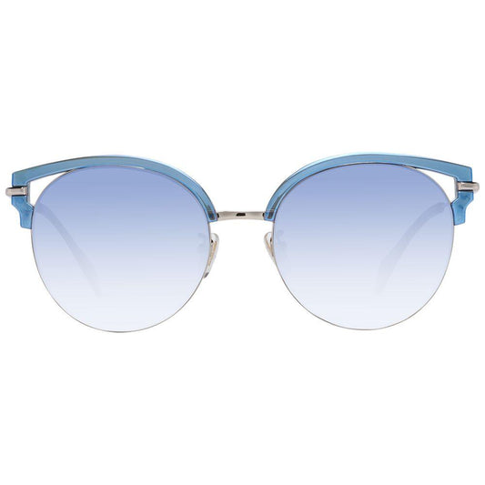 Police Blue Women Sunglasses Police