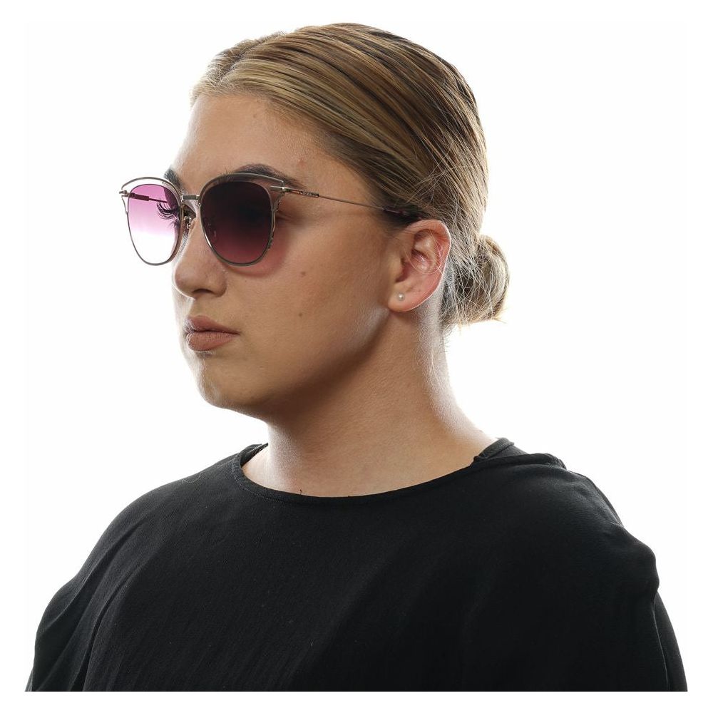 Police Burgundy Women Sunglasses Police