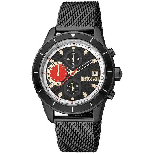 Just Cavalli Black Men Watch