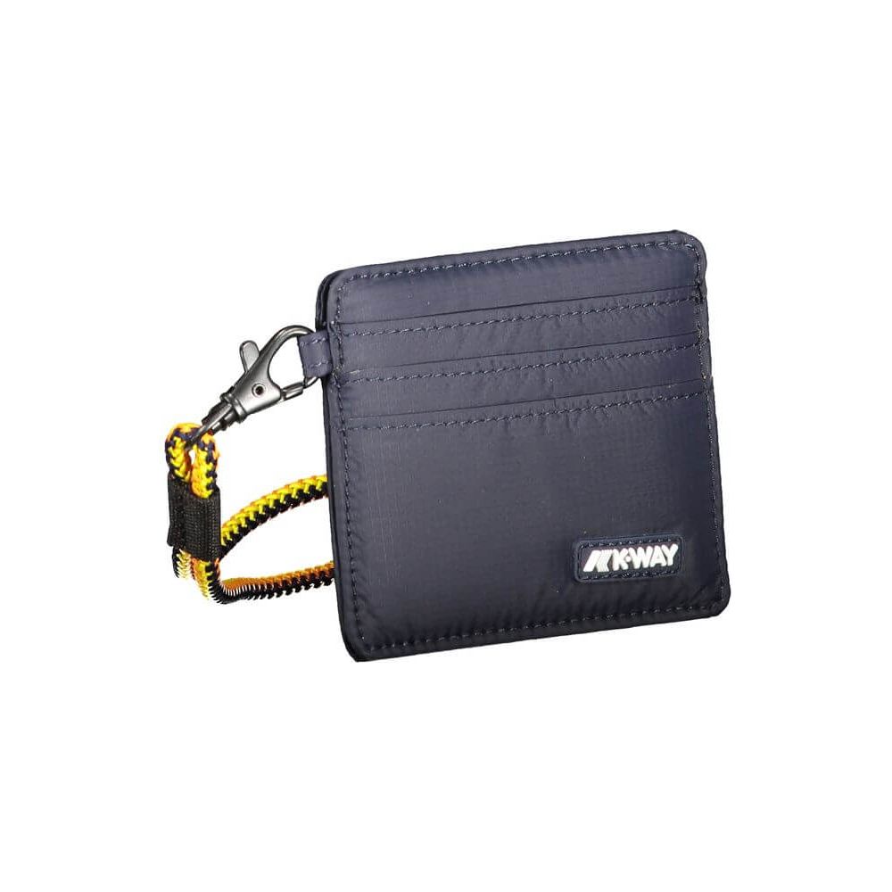 K-WAY Blue Polyamide Wallet K-WAY