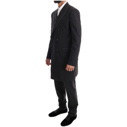 Dolce & Gabbana Gray Wool Stretch 3 Piece Two Button Suit 1728,67345645728,Clothing,Dolce & Gabbana,Gray,IT48 | M,Men,Men - Clothing,New with tags,Suits & Blazers - Clothing,Suits - Men - Clothing,Three-Piece Suits - Suits & Blazers - Clothing