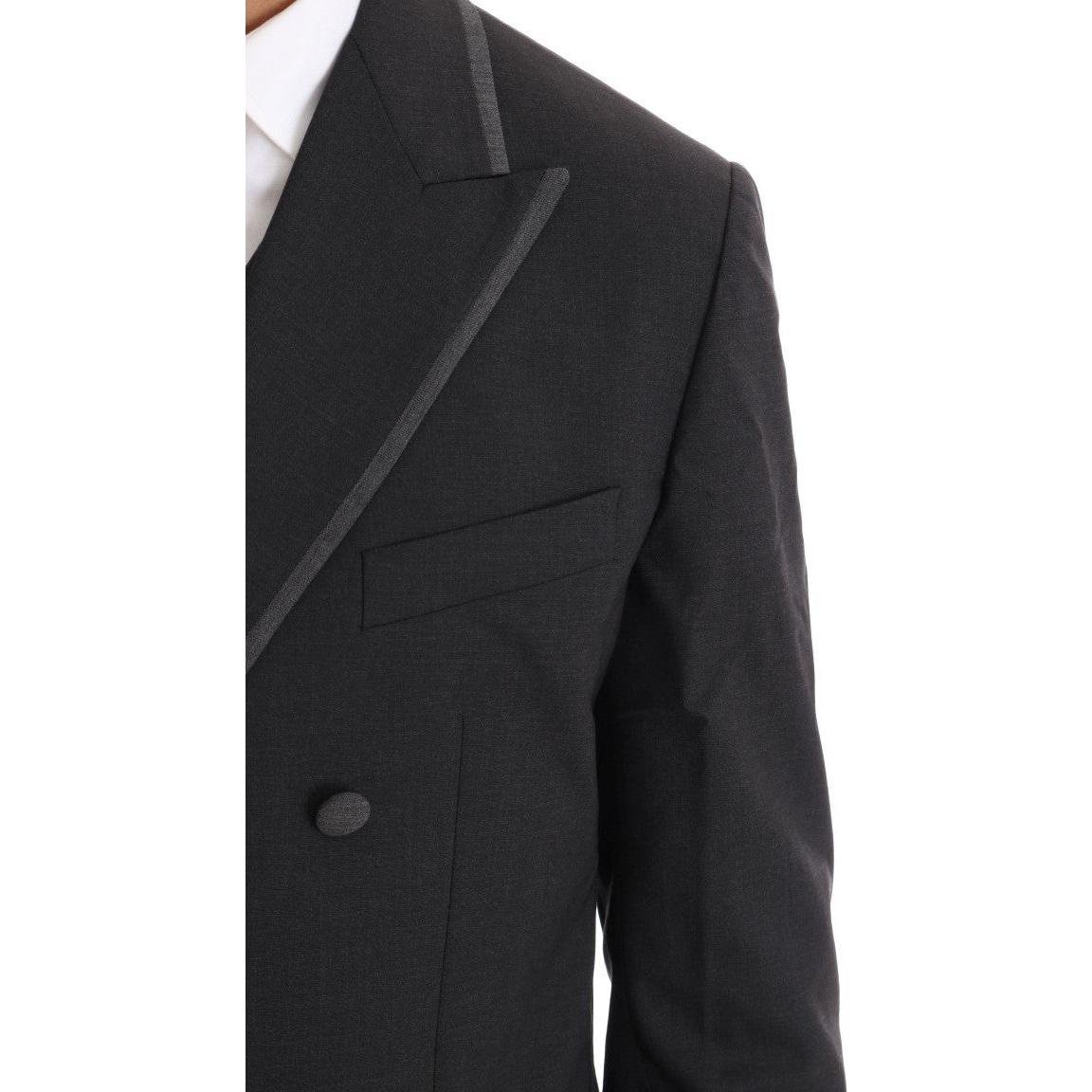 Dolce & Gabbana Gray Wool Stretch 3 Piece Two Button Suit 1728,67345645728,Clothing,Dolce & Gabbana,Gray,IT48 | M,Men,Men - Clothing,New with tags,Suits & Blazers - Clothing,Suits - Men - Clothing,Three-Piece Suits - Suits & Blazers - Clothing