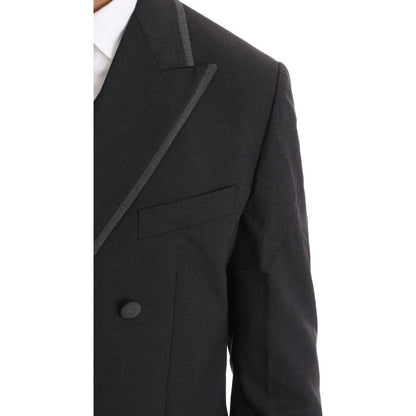 Dolce & Gabbana Gray Wool Stretch 3 Piece Two Button Suit 1728,67345645728,Clothing,Dolce & Gabbana,Gray,IT48 | M,Men,Men - Clothing,New with tags,Suits & Blazers - Clothing,Suits - Men - Clothing,Three-Piece Suits - Suits & Blazers - Clothing