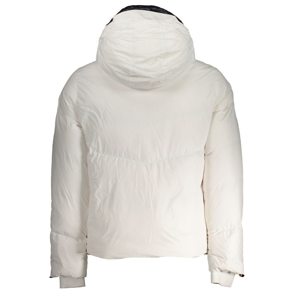 K-WAY White Polyester Jacket K-WAY