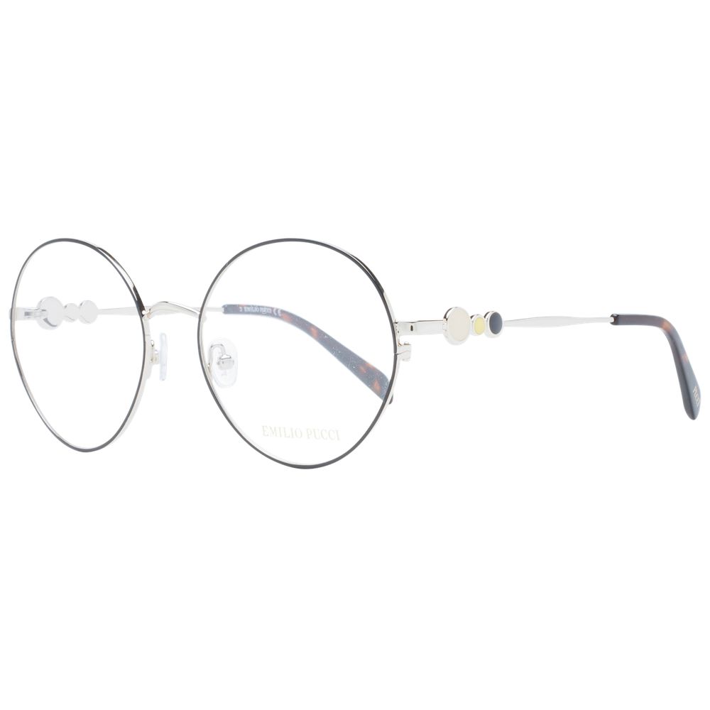 Emilio Pucci Black Metal Glasses (Frames)