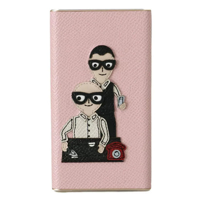 Dolce & Gabbana Charger USB Pink Leather #DGFAMILY Power Bank