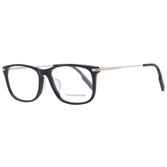 Ermenegildo Zegna Black Plastic Glasses (Frames)