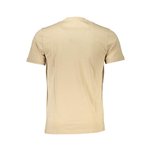 Harmont & Blaine Beige Cotton T-Shirt Harmont & Blaine