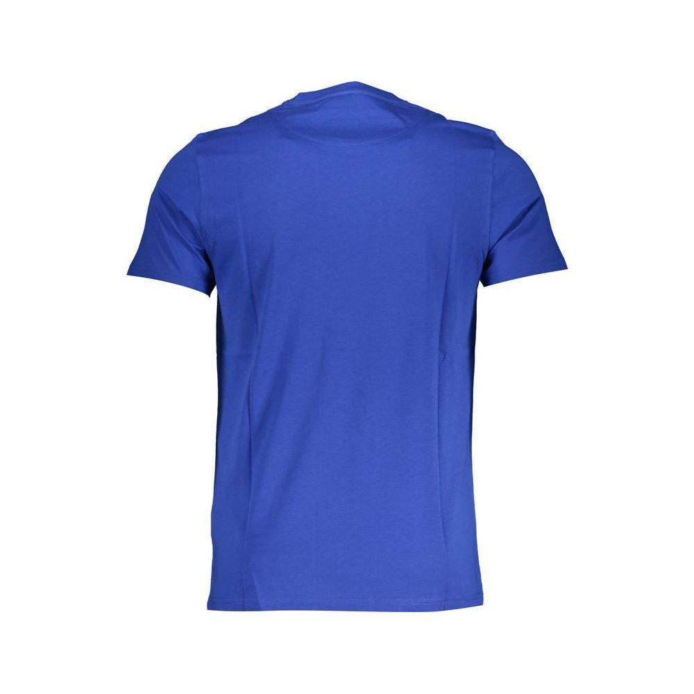 Harmont & Blaine Blue Cotton T-Shirt Harmont & Blaine